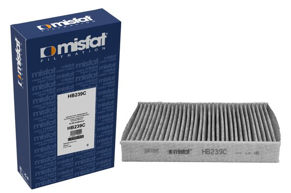 Filtro, aire habitáculo MISFAT FILTRATION ref. HB239C